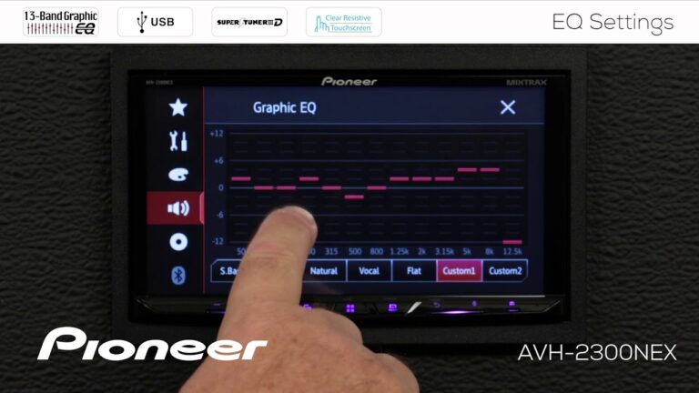 Best Settings for Pioneer Car Stereo