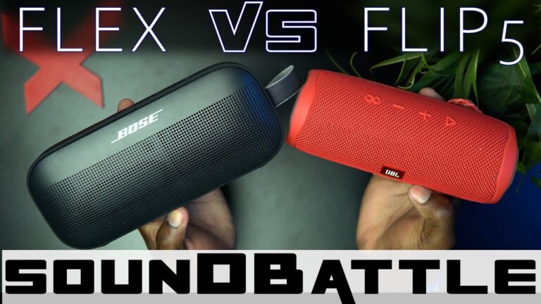 Bose Soundlink Flex Vs Jbl Flip 5