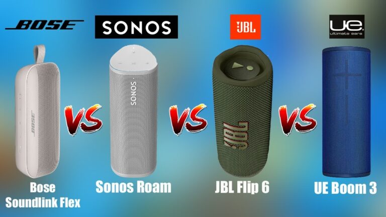 Bose Soundlink Flex Vs Sonos Roam