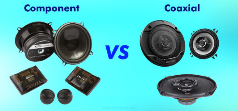 Can You Mix Coaxial And Component Speakers