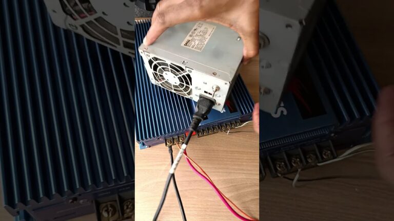 Homemade Power Supply for Car Amp in House