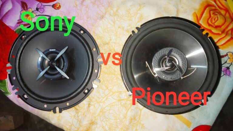 Sony Vs Pioneer Sound Quality