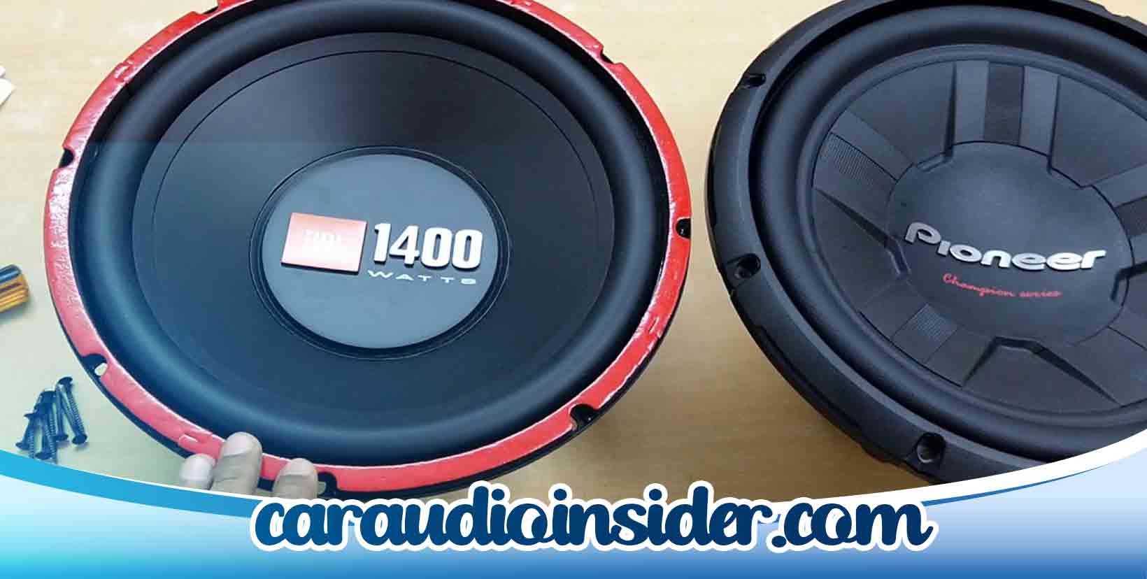 pioneer vs jbl vs sony car speakers