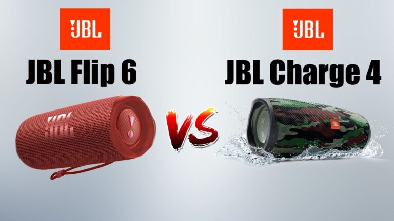 Jbl Charge 4 Vs Flip 6