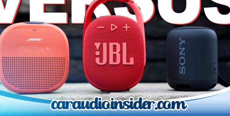 jbl vs sony vs bose bluetooth speaker soundlink