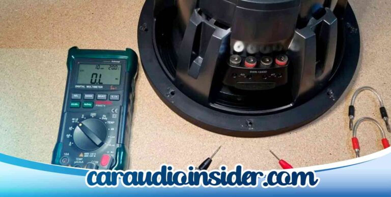 How to Test a Subwoofer Without a Multimeter